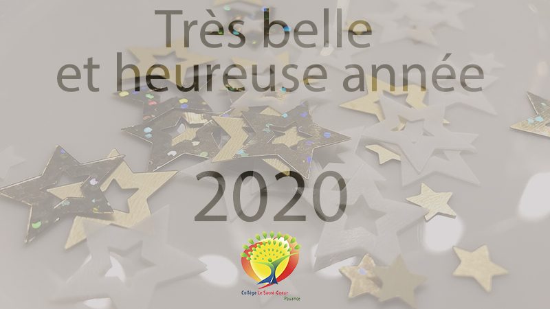 Très bonne année 2020 à tous !