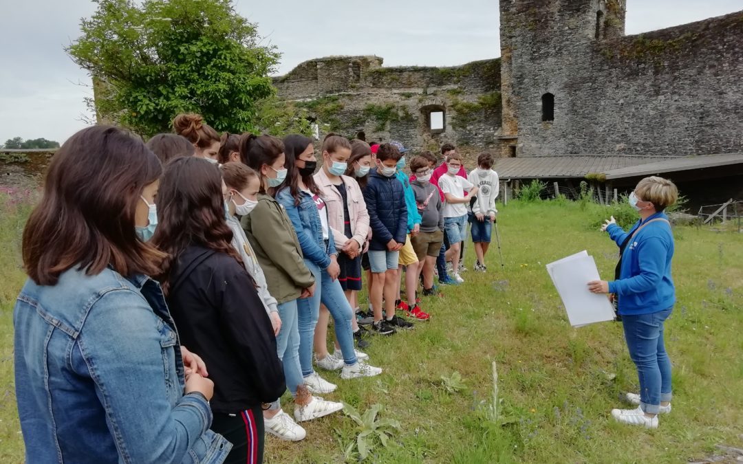 Sortie au château de Pouancé.