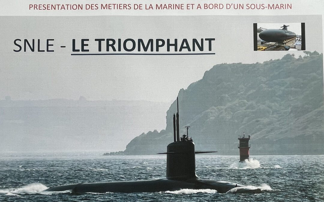 Intervention du Commandant Julien et de l’équipage du Sous-Marin Le Triomphant